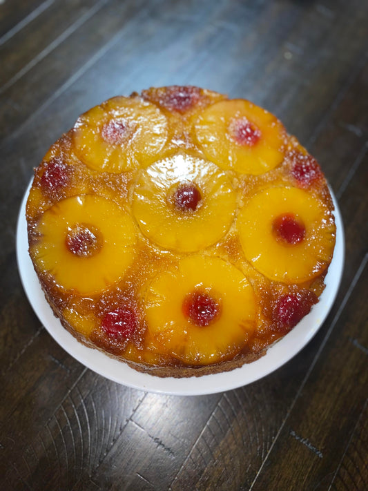 Bizcocho De Pina (Pineapple Upside-down Cake)