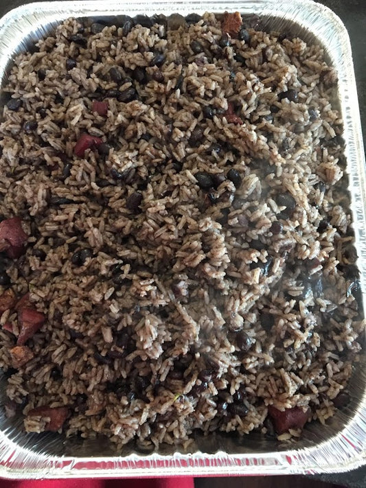 Arroz Congri (Cuban rice with black beans)
